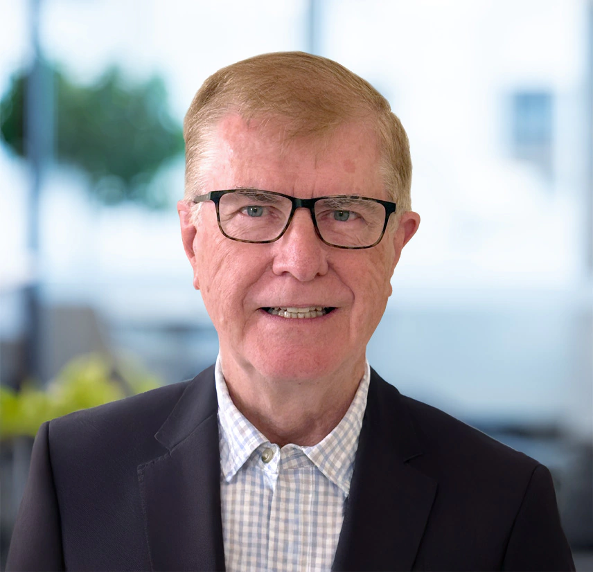 Portrait of David Harrington.